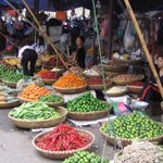 Markt-Tag in Saigon, äh sorry? la: HoChi Mingh Stadt