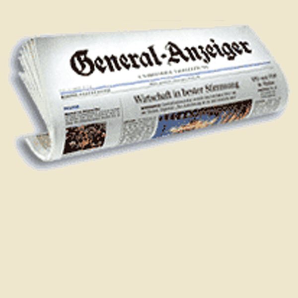 General Anzeiger Bonn<br />Nix wie weg …